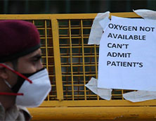 A 재난 : 인도는 의료 산소가 부족합니다